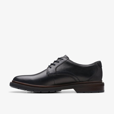 Mens - Burchill Derby Black Leather