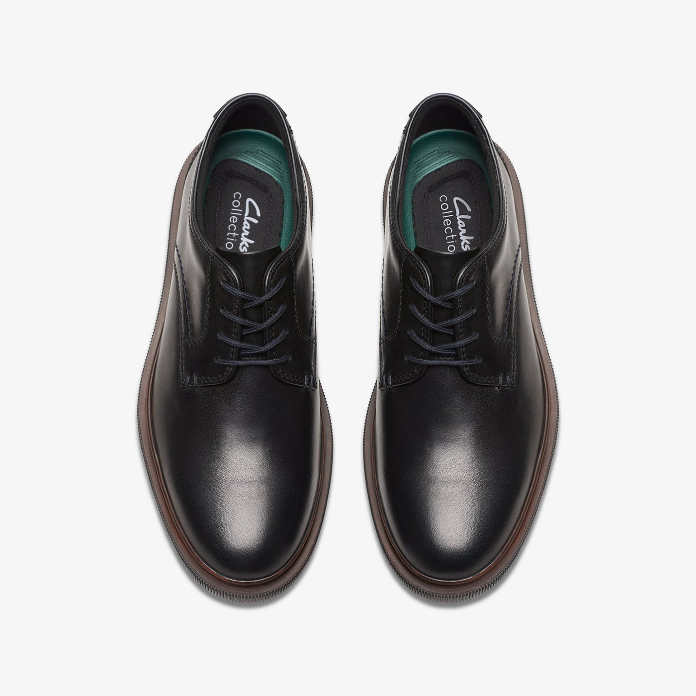 Mens - Burchill Derby Black Leather