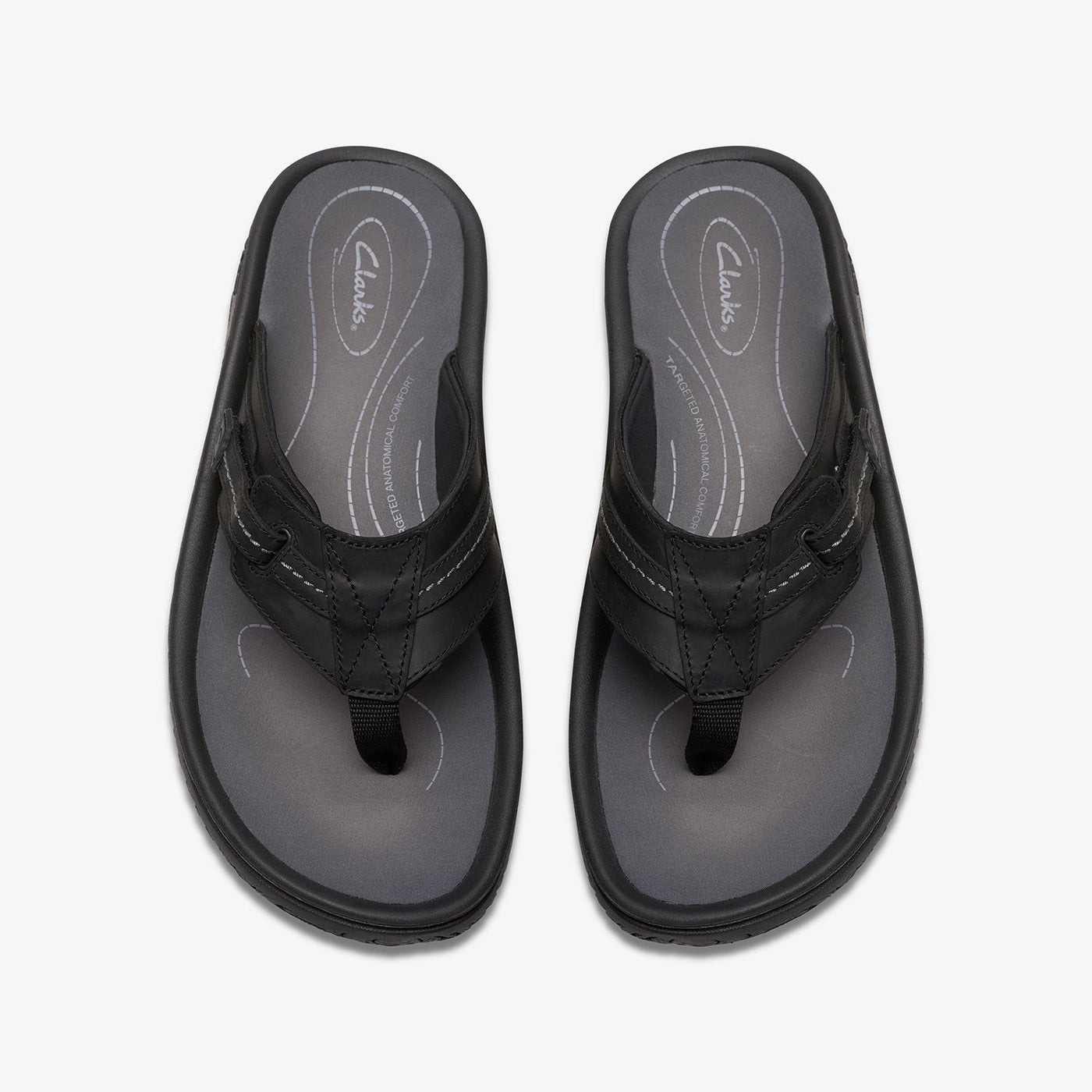 Mens - Wesley Sun Black Leather