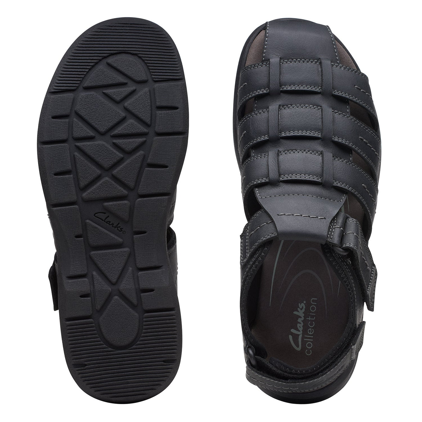 Mens - Walkford Fish Black Tumbled