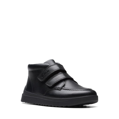 Boys - Goal Strap Kid Black Leather